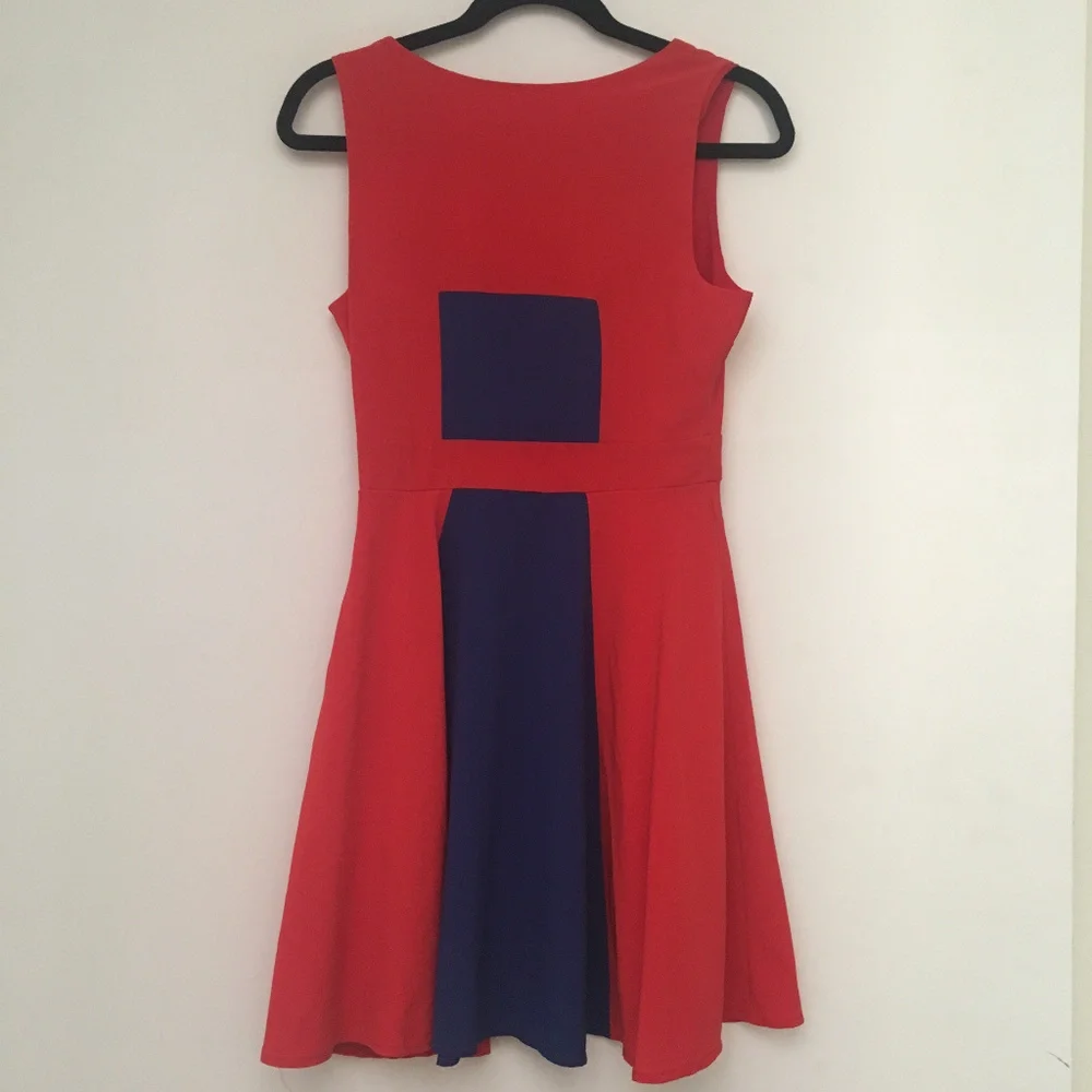 ModCloth Colorblock Dress - Picture 2 of 3